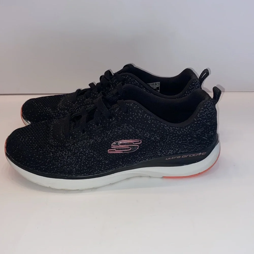 Skechers Ultra Groove Women’s Athletic Shoes LaceUp Lowtop, Size:10 light weight - Picture 6 of 11